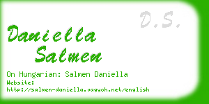 daniella salmen business card